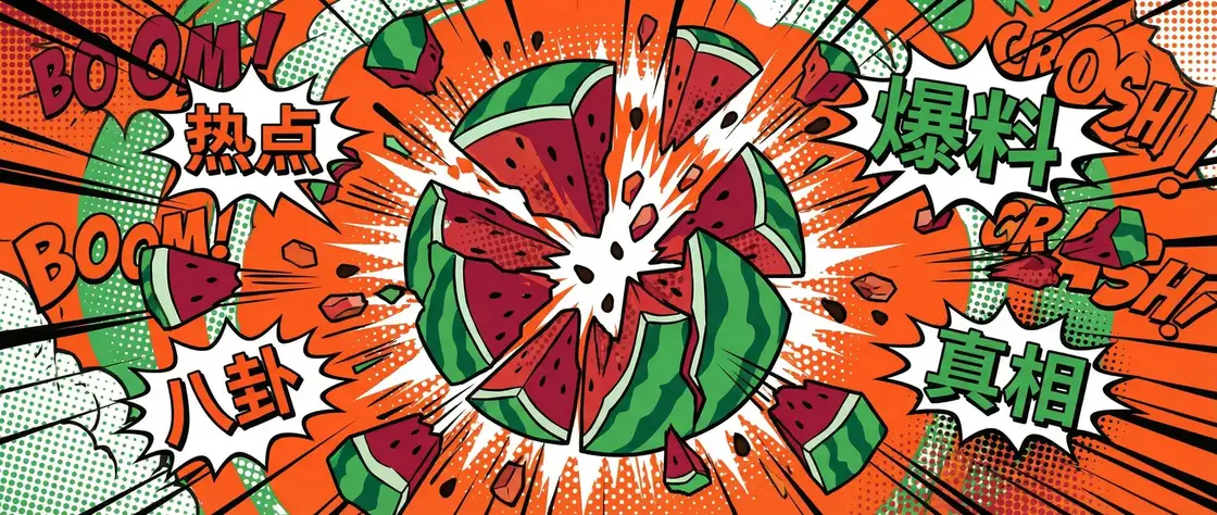 桥本 今日头瓜爆炸漫画横幅